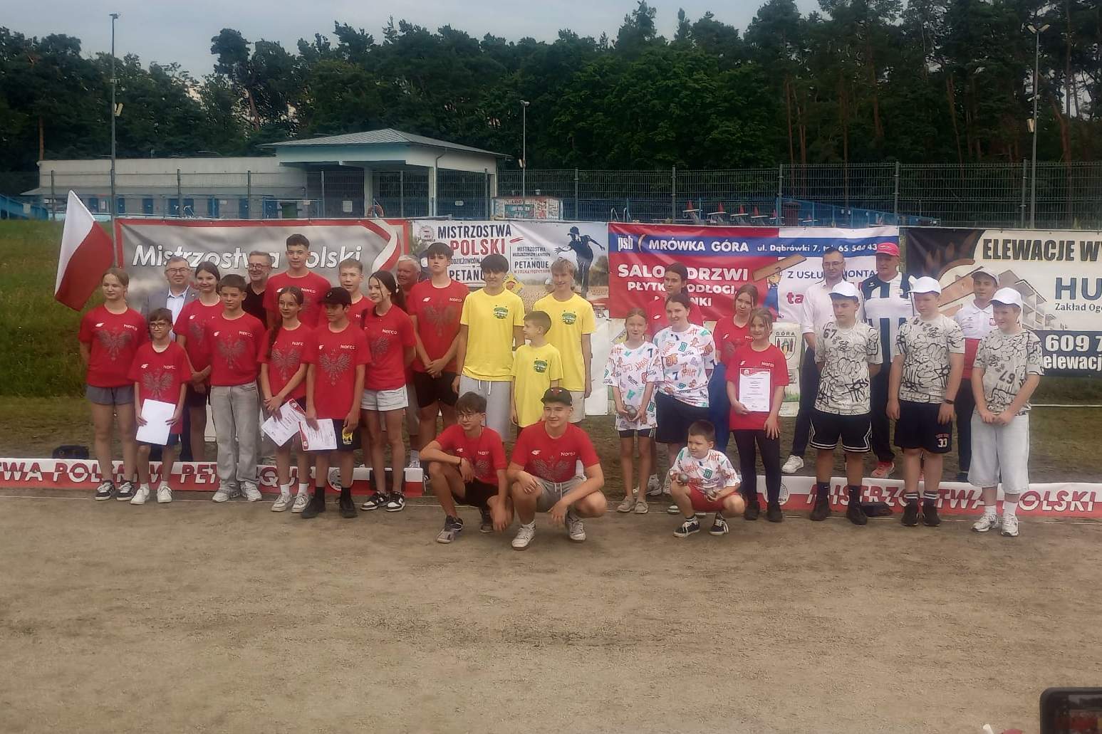 Młodzi zawodnicy Klubu Petanque Wieprz Lubartów