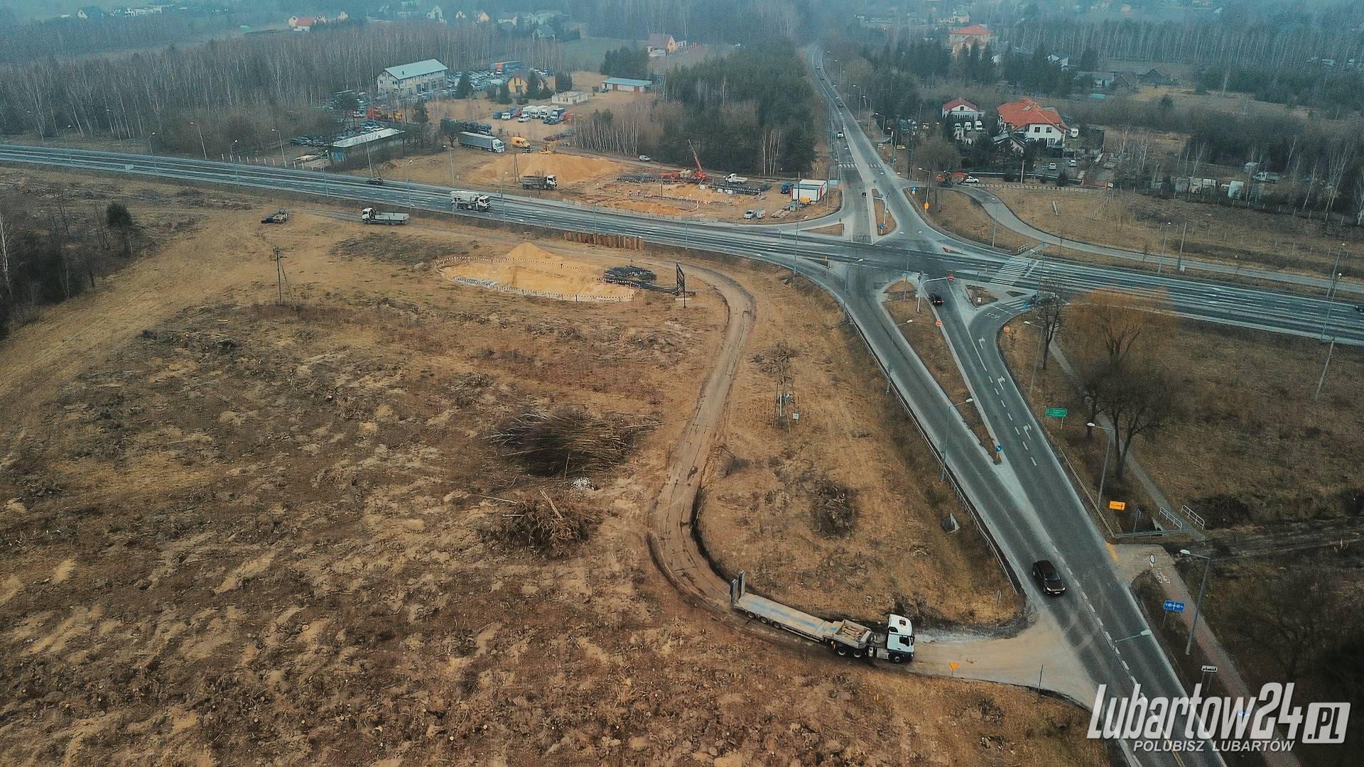Budowa S19 - ul. Lipowa