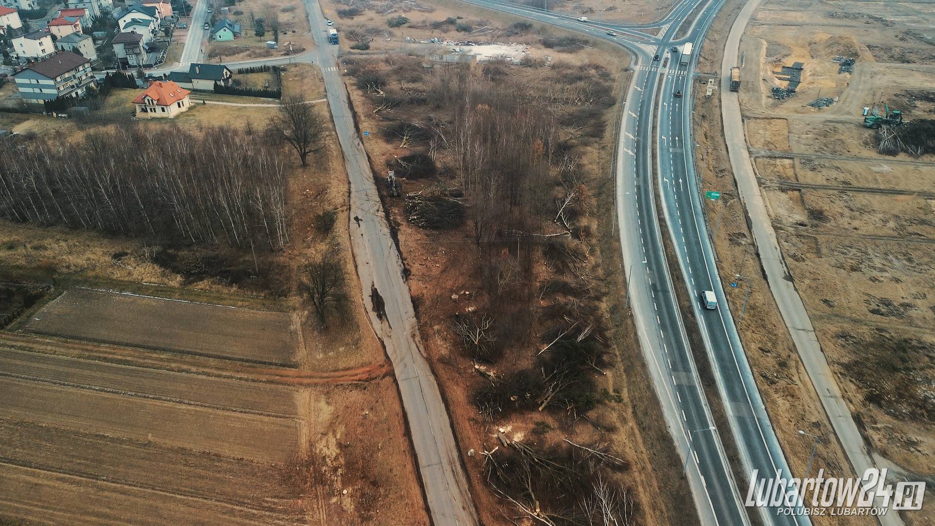S19 - węzeł Lubartów - Północ