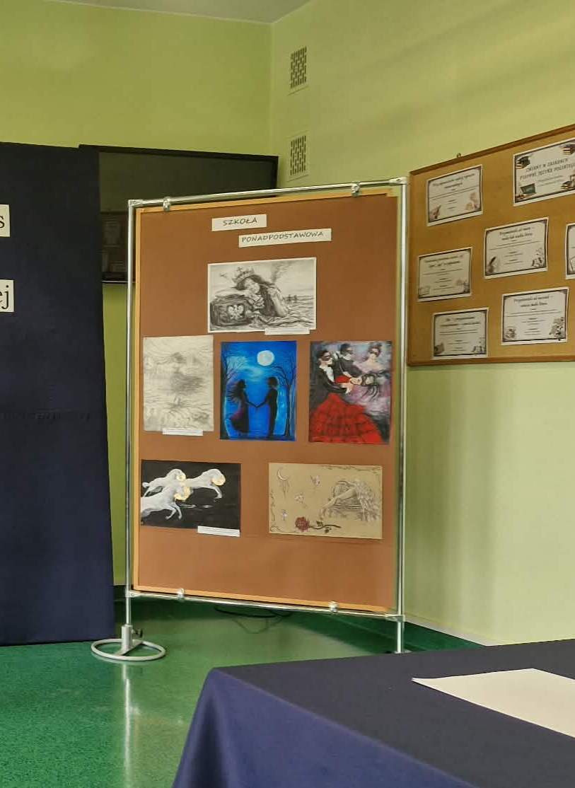 Sukces plastyczny i recytatorski
