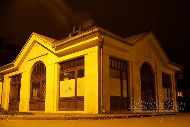Lubartów nocą