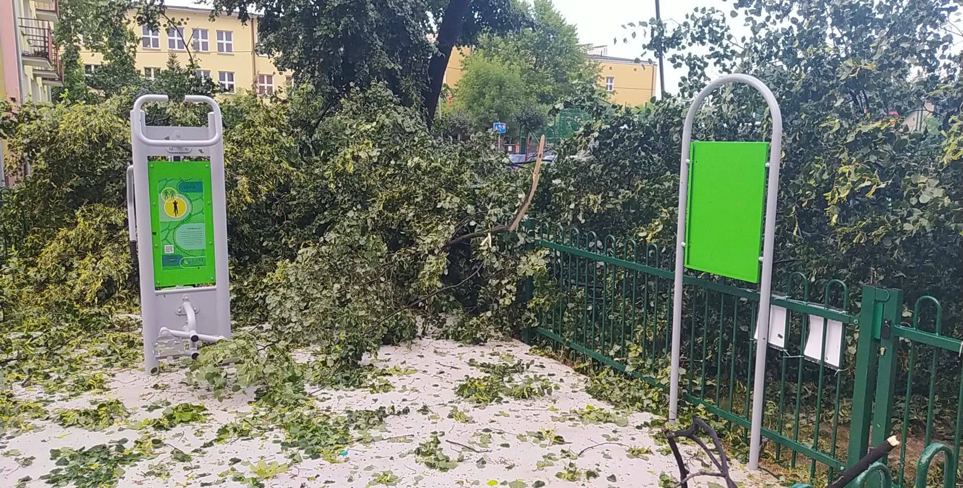 Nawałnica przeszła nad Lubartowem