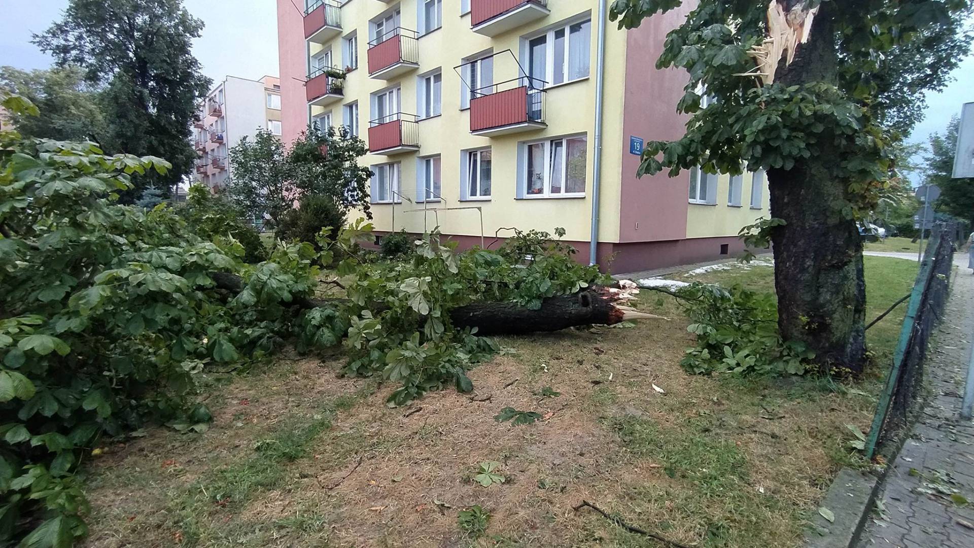 Nawałnica przeszła nad Lubartowem