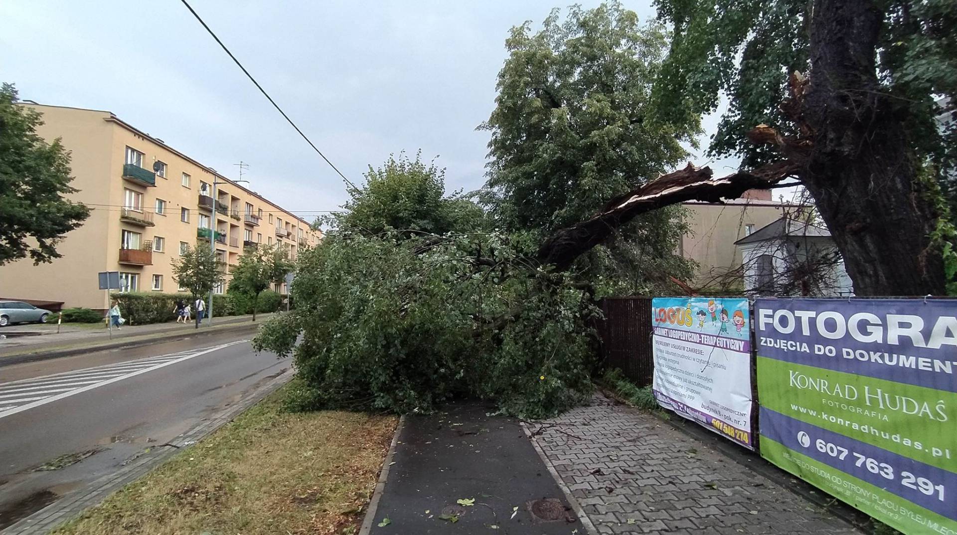 Nawałnica przeszła nad Lubartowem