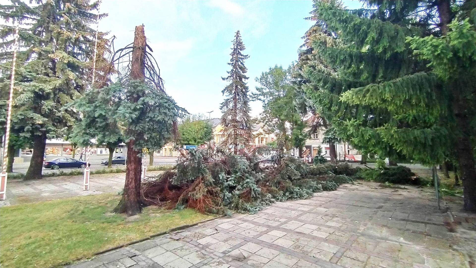 Nawałnica przeszła nad Lubartowem