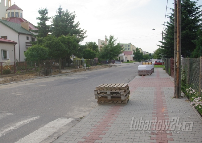 Nowy chodnik na ul. 1 Maja