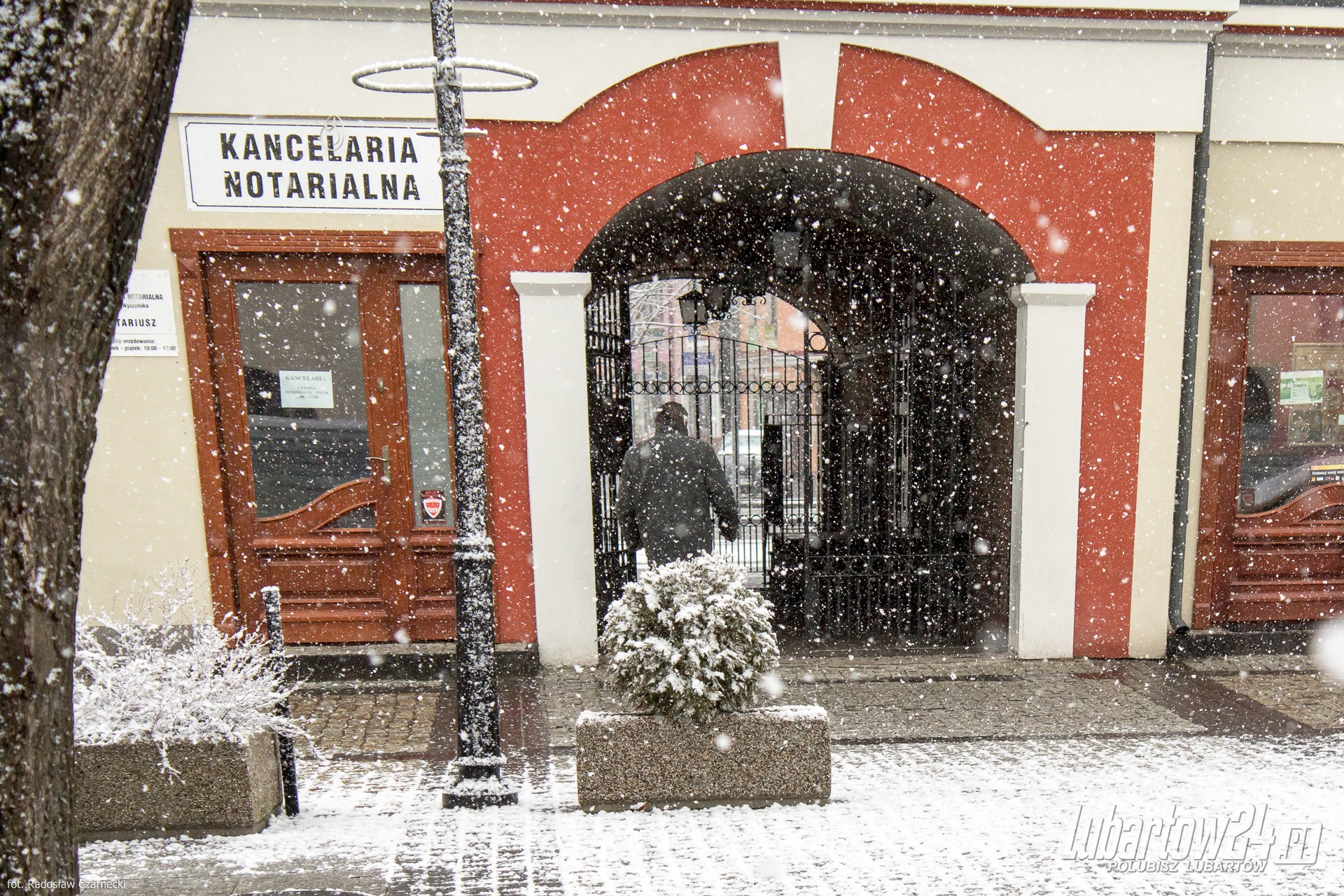 Lubartów zimą