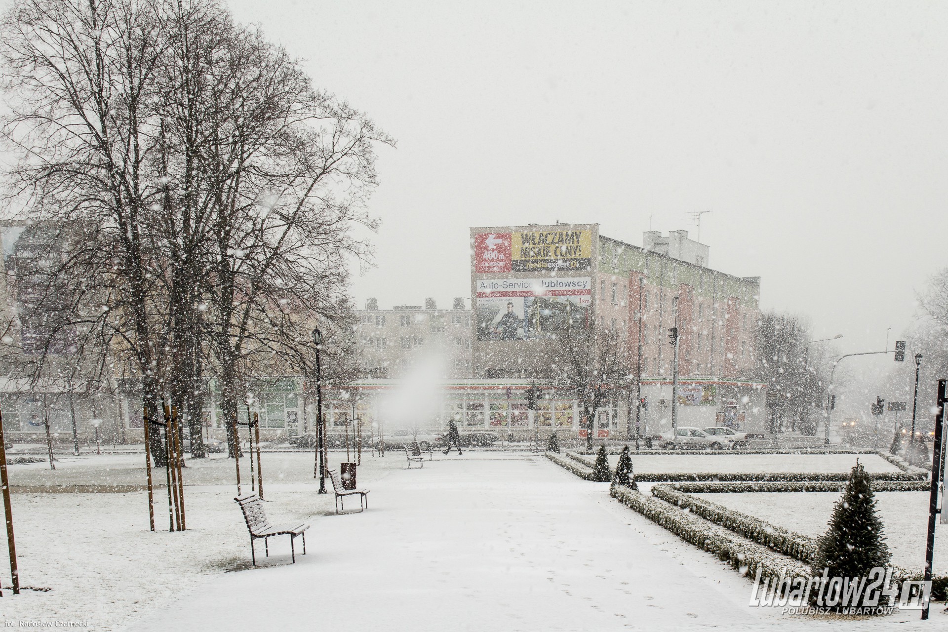 Lubartów zimą