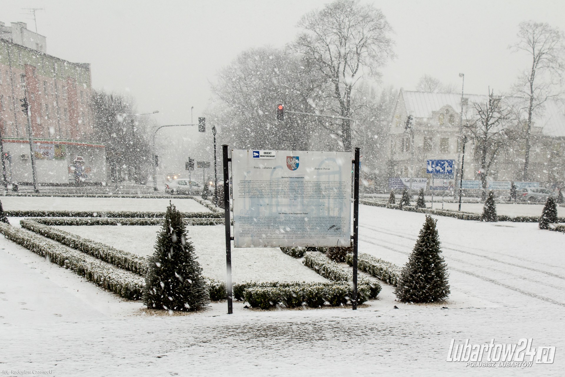 Lubartów zimą