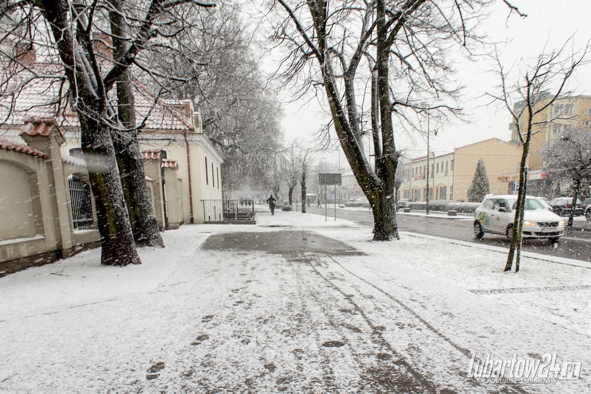 Lubartów zimą