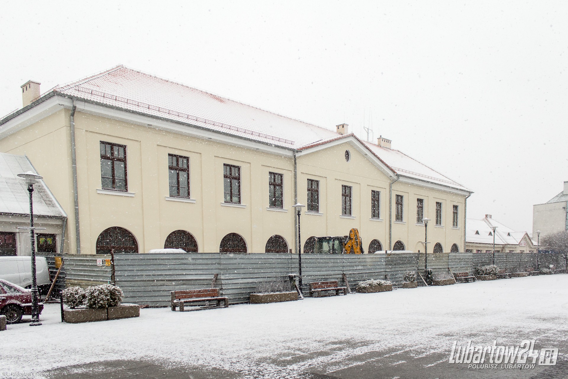Lubartów zimą