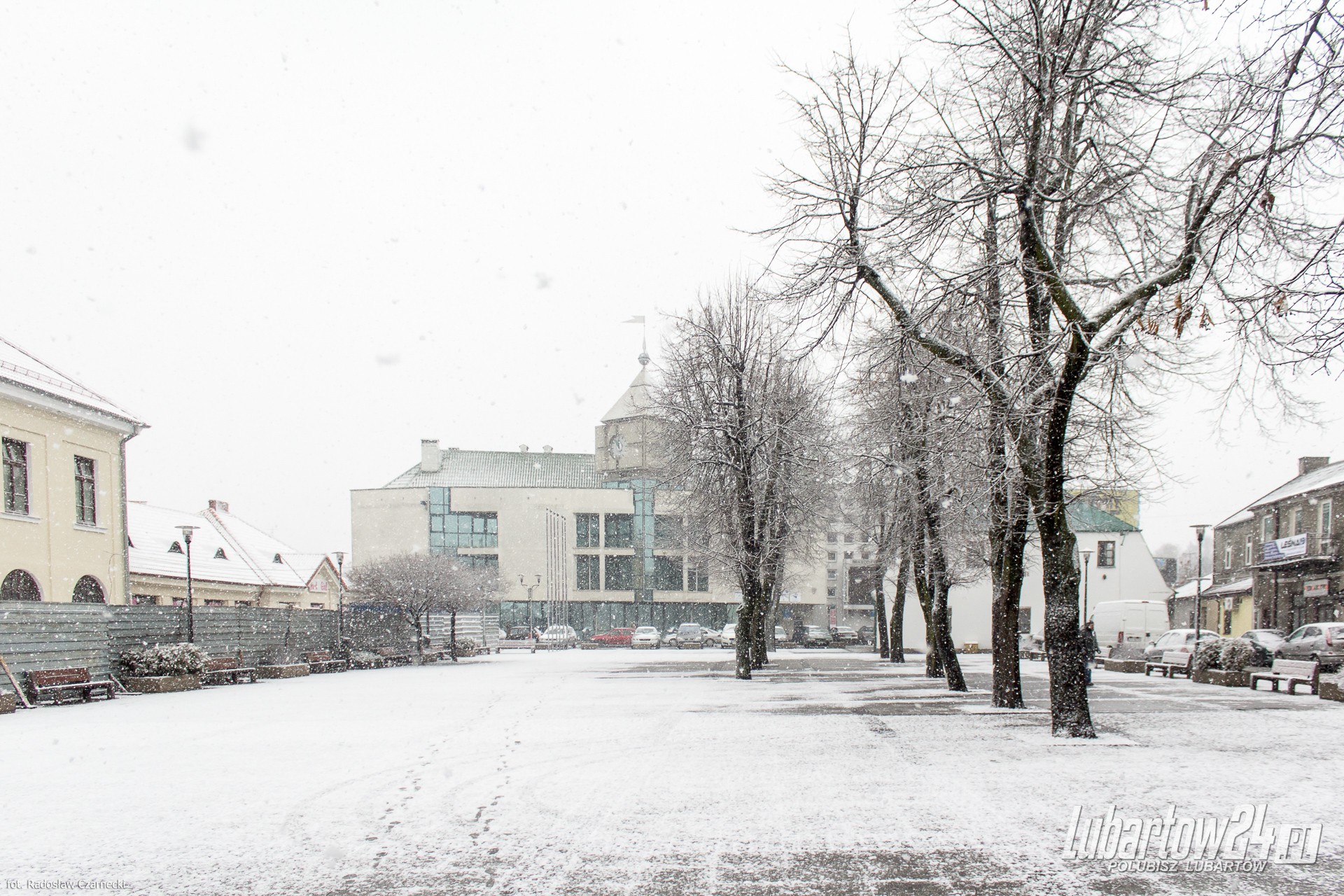Lubartów zimą