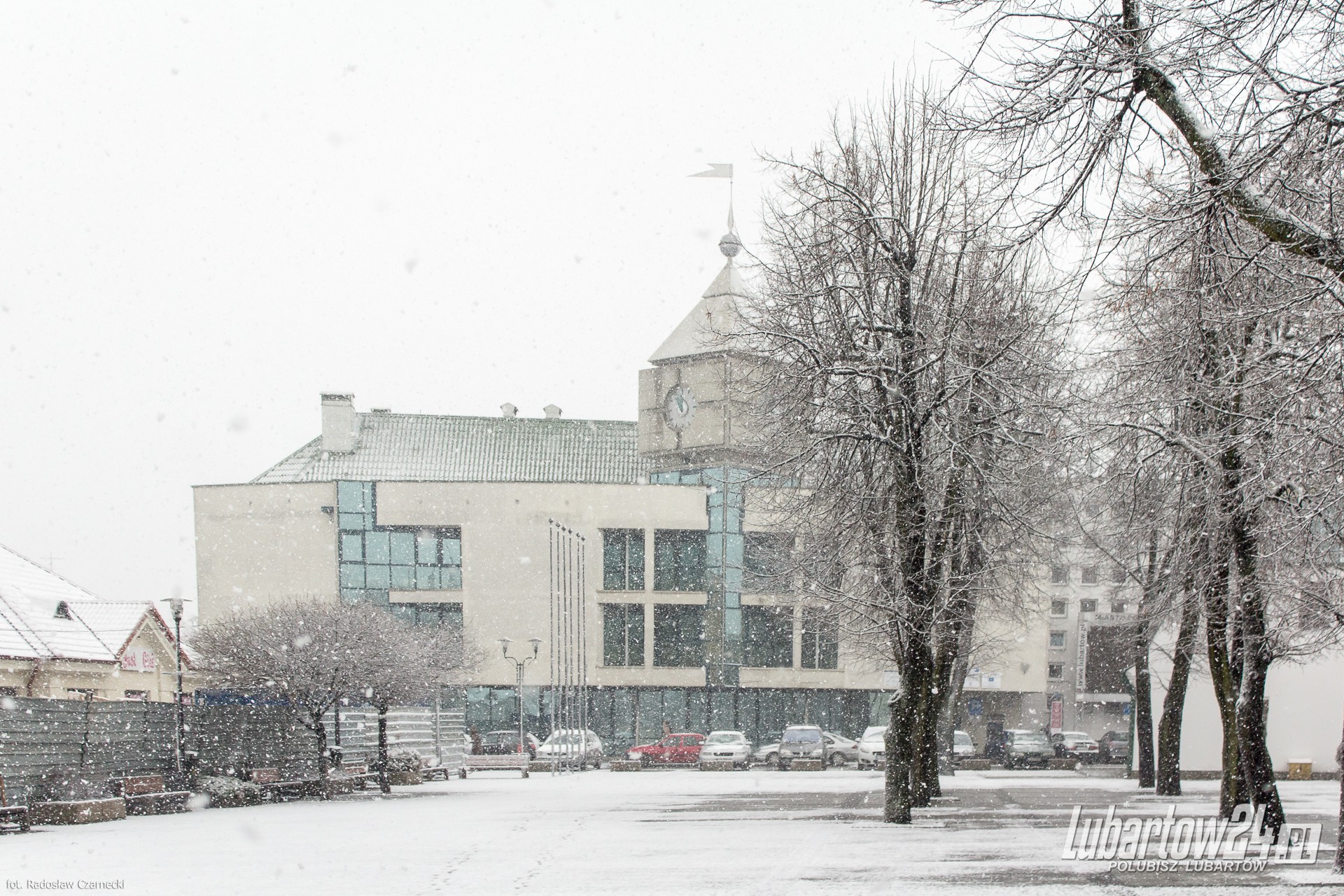 Lubartów zimą