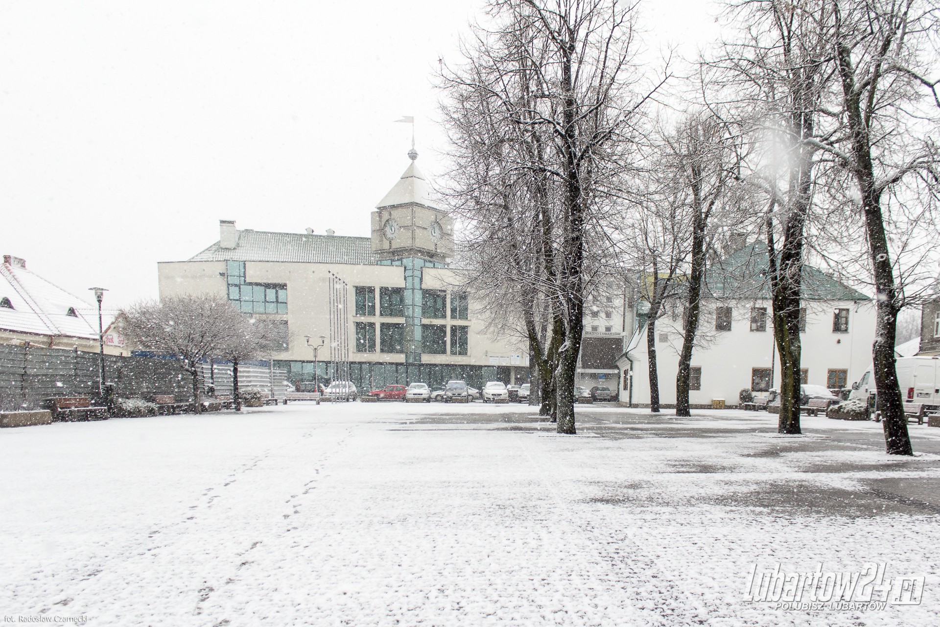 Lubartów zimą