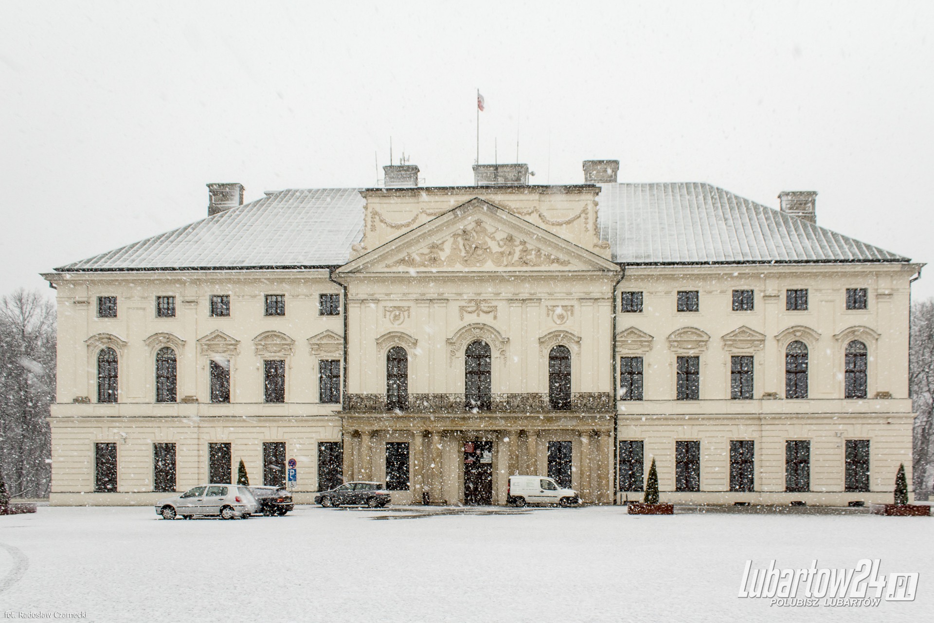 Lubartów zimą