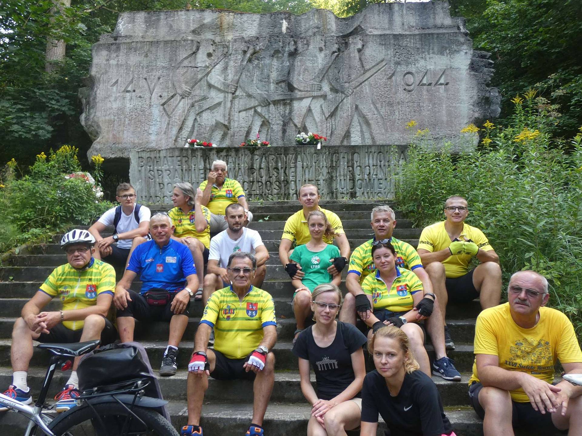 Pielgrzymowali na rowerach