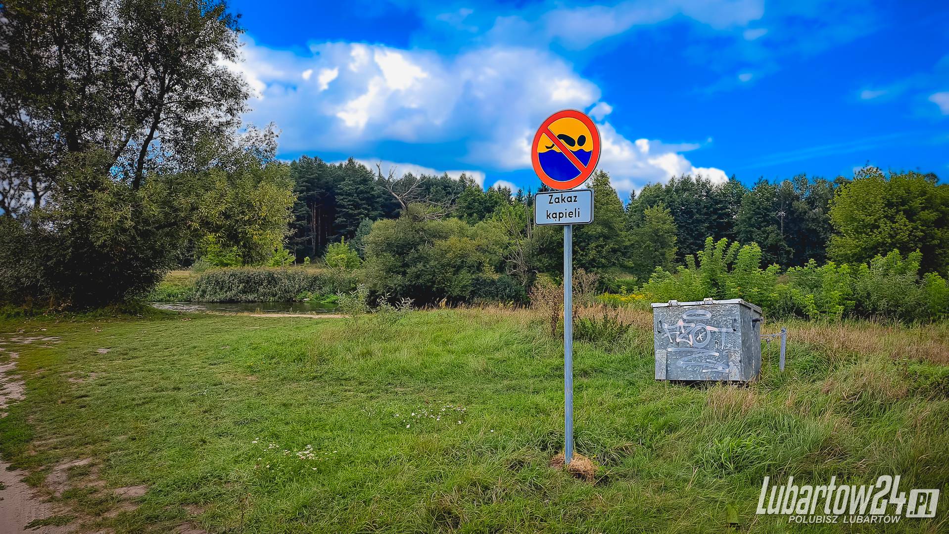 Zakaz kąpieli na Żydowskiej Plaży