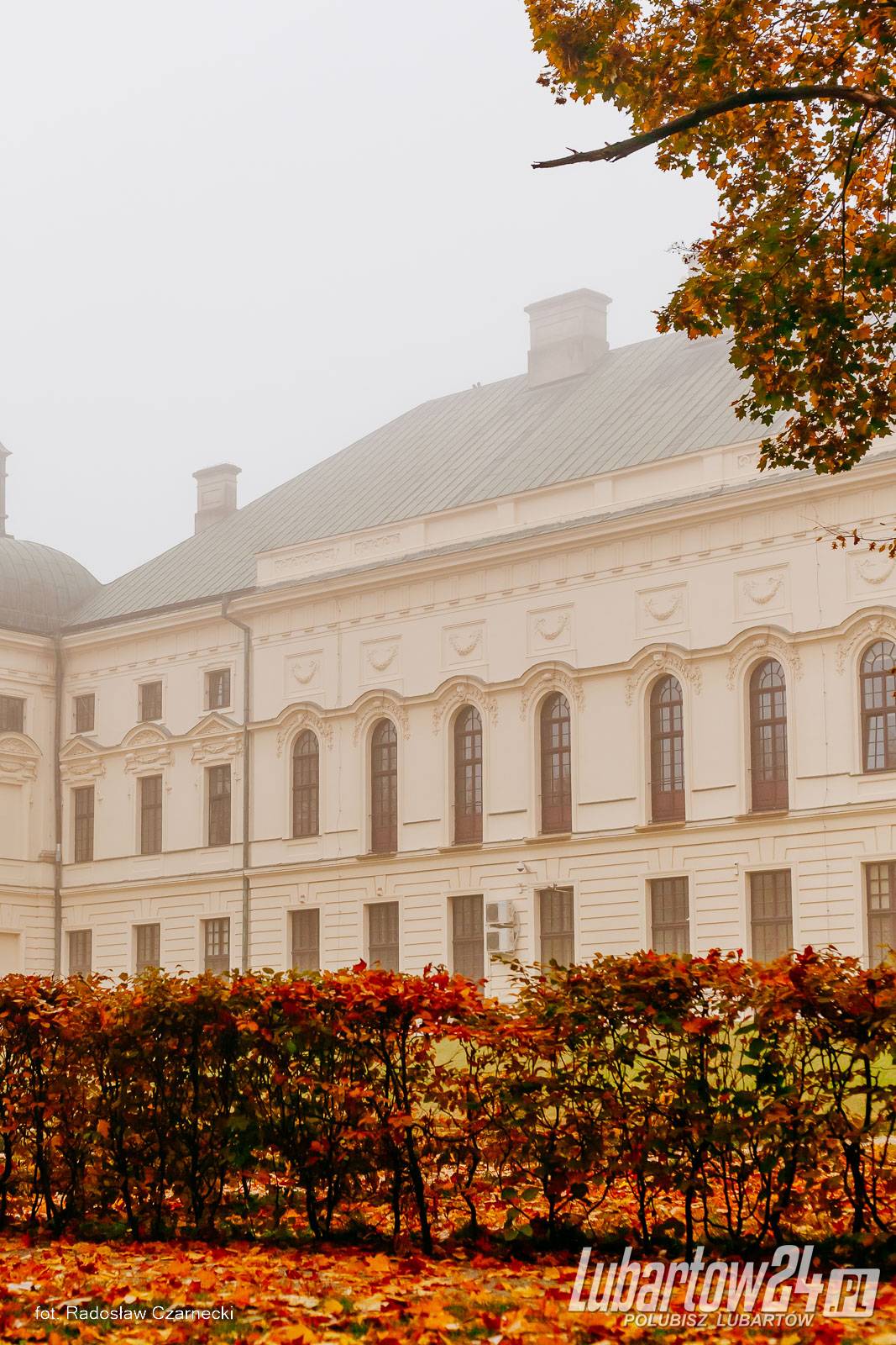 Jesień w lubartowskim parku