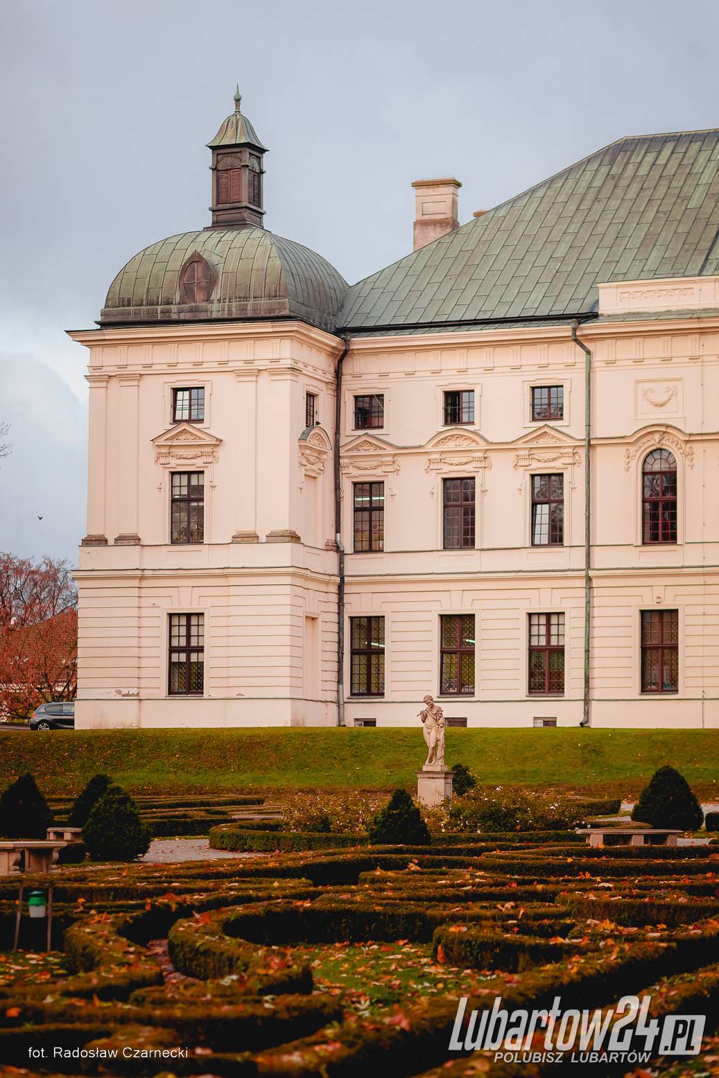 Jesień w lubartowskim parku