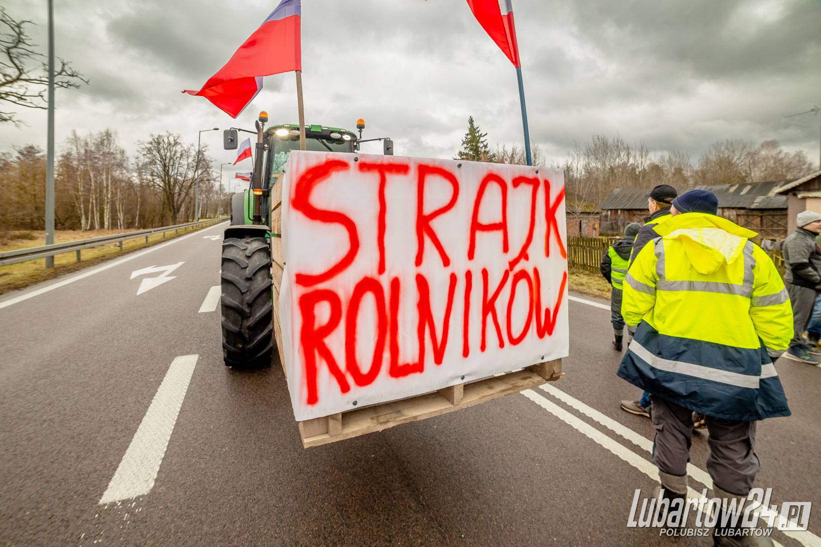 Trwa kolejny dzień protestu rolników