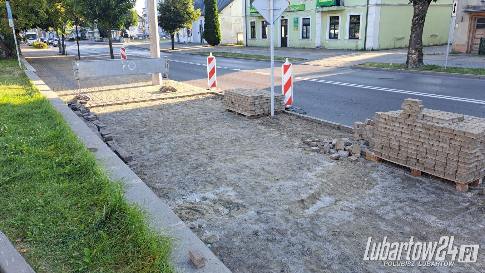 Budowa ścieżki rowerowej w Lubartowie