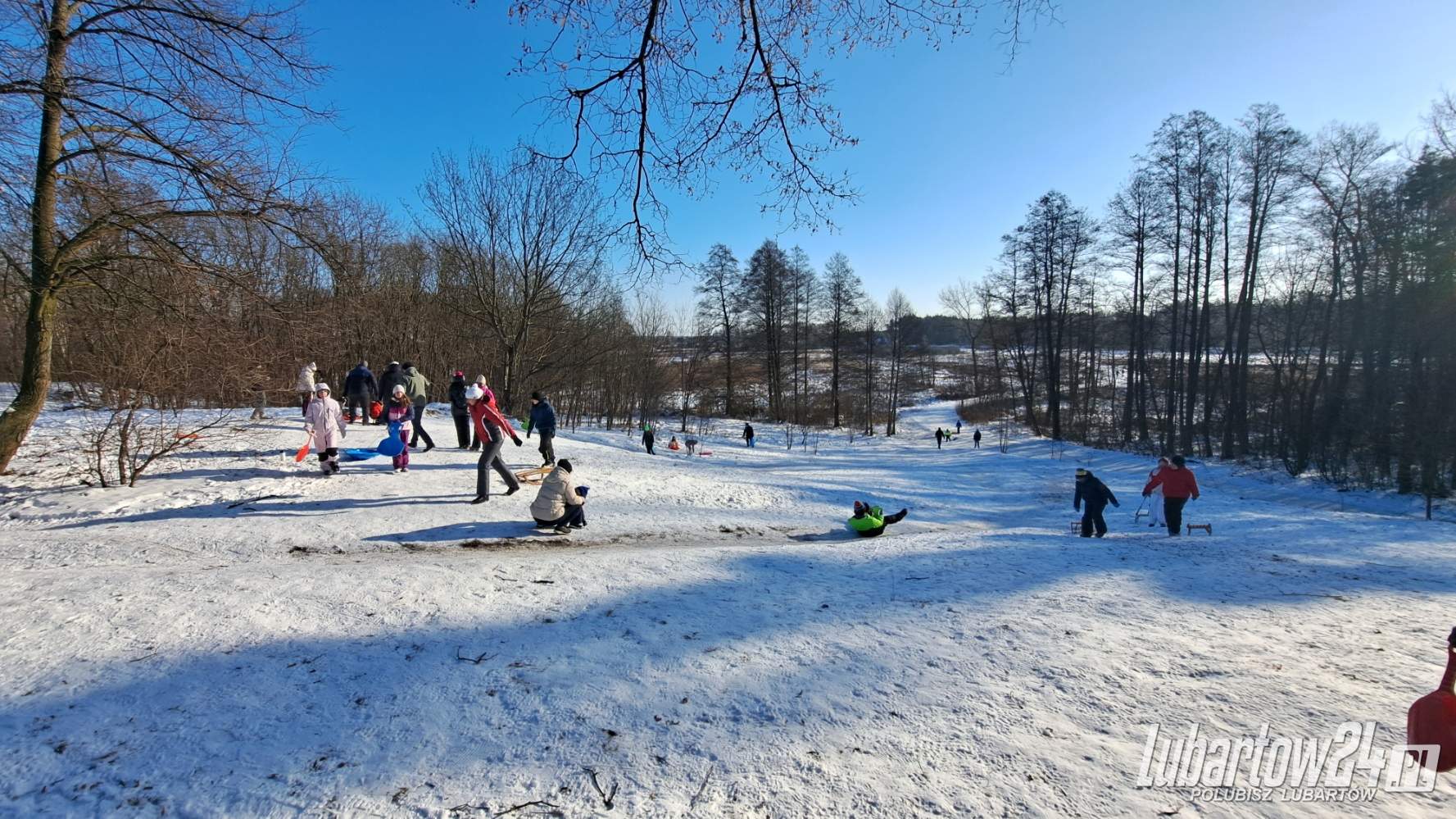 Gdzie na sanki? Górka w Lisowie prawdziwym hitem!