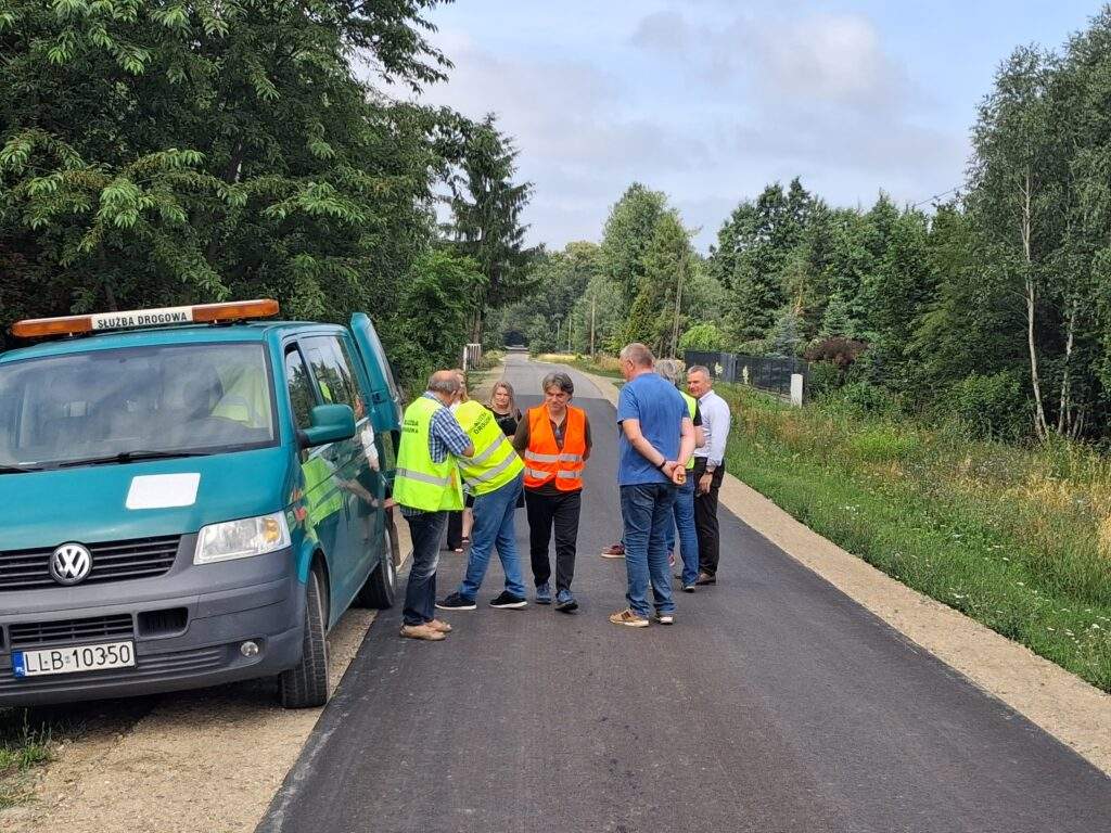 Remont drogi powiatowej 1541 L.