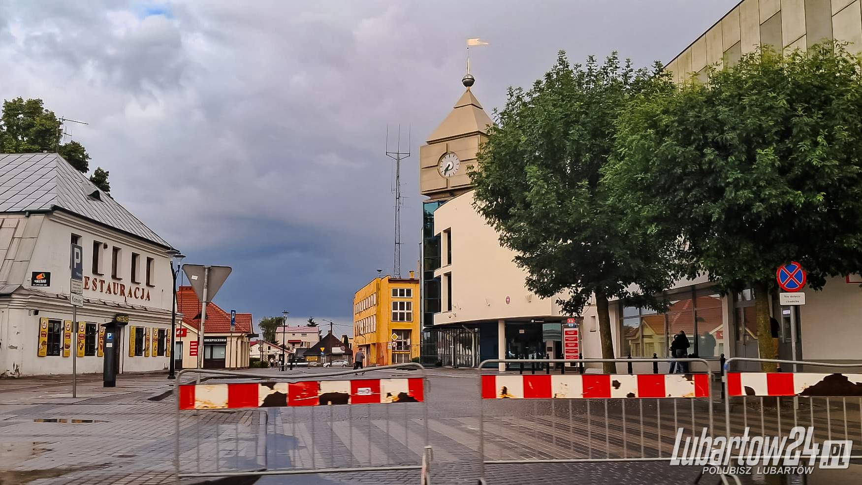 zamknięta ulica