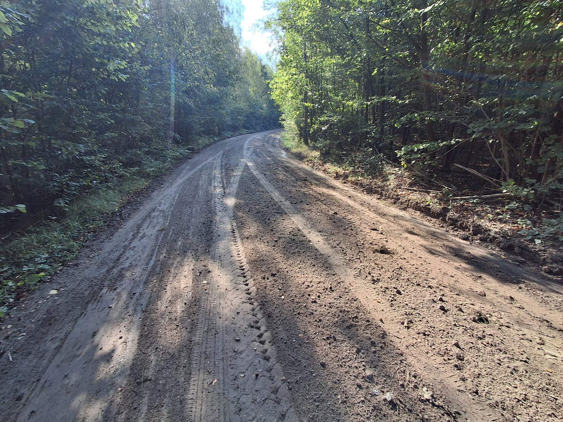 remont gruntowej drogi powiatowej