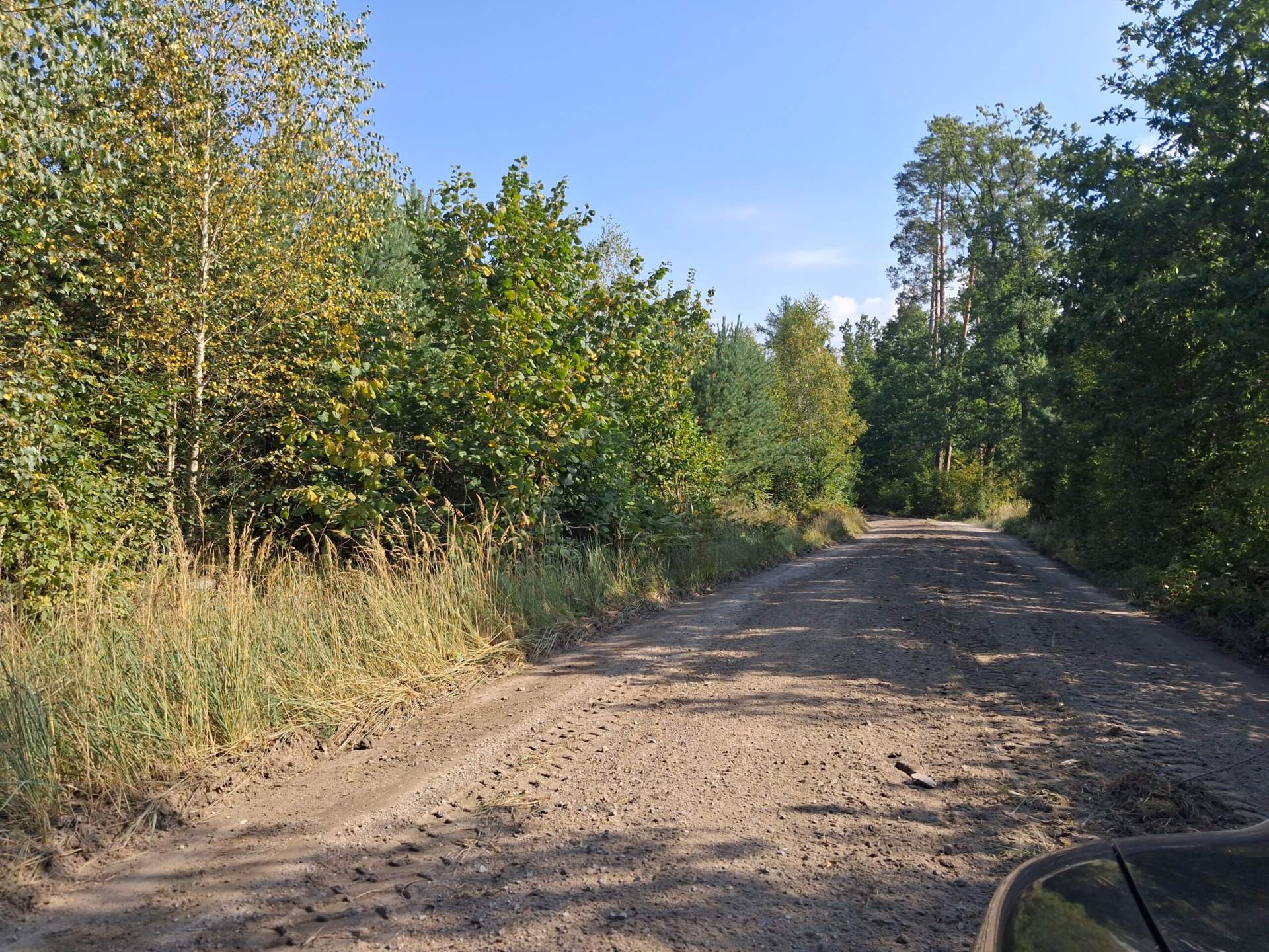 remont gruntowej drogi powiatowej
