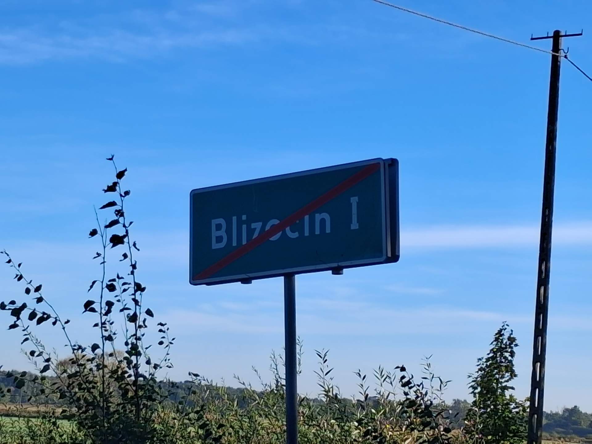 Jeziorzany - Blizocin - 2,3 km drogi w remoncie