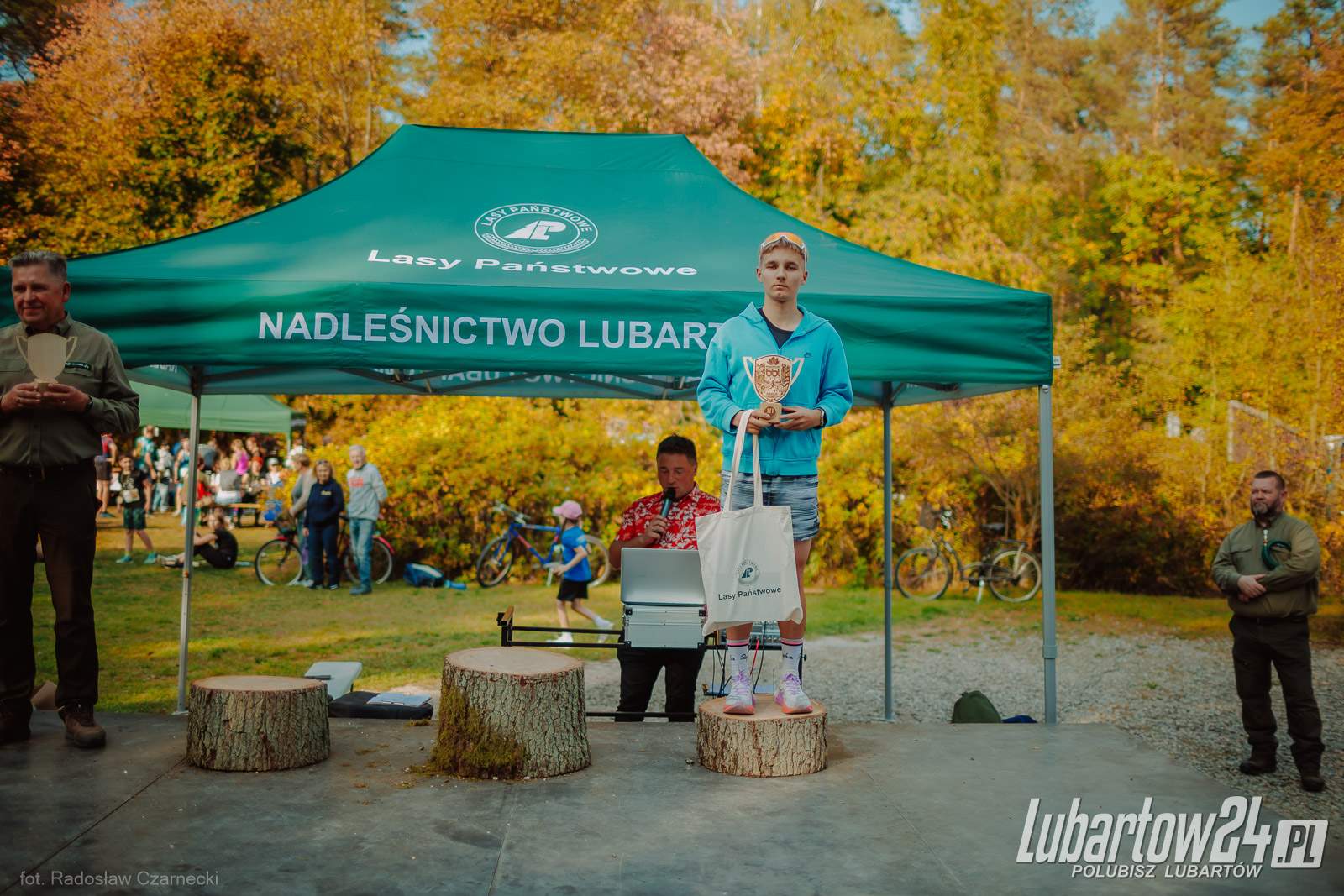 Biegam, bo lubię lasy