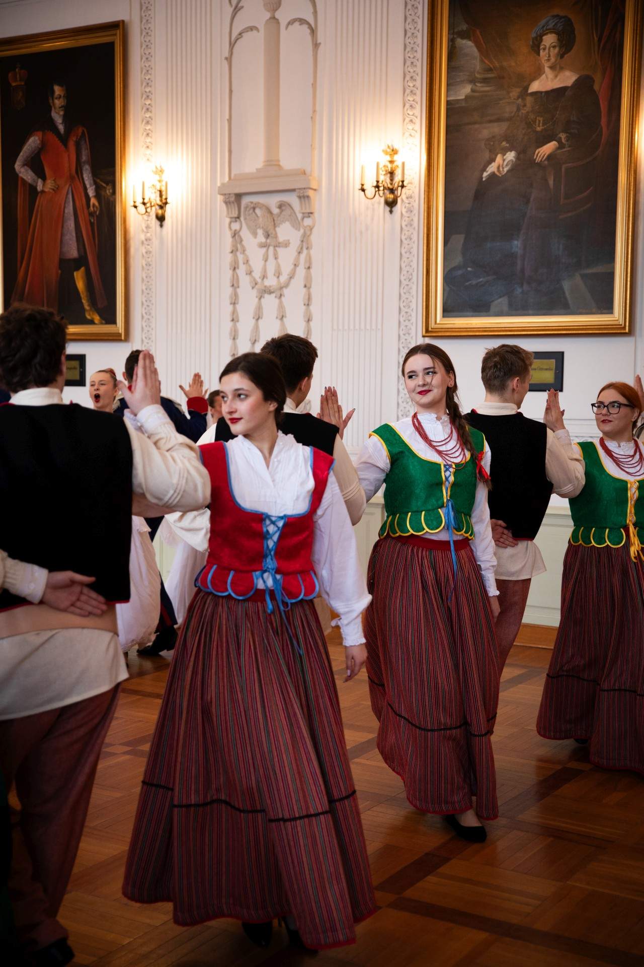 Polonez w sali rycerskiej