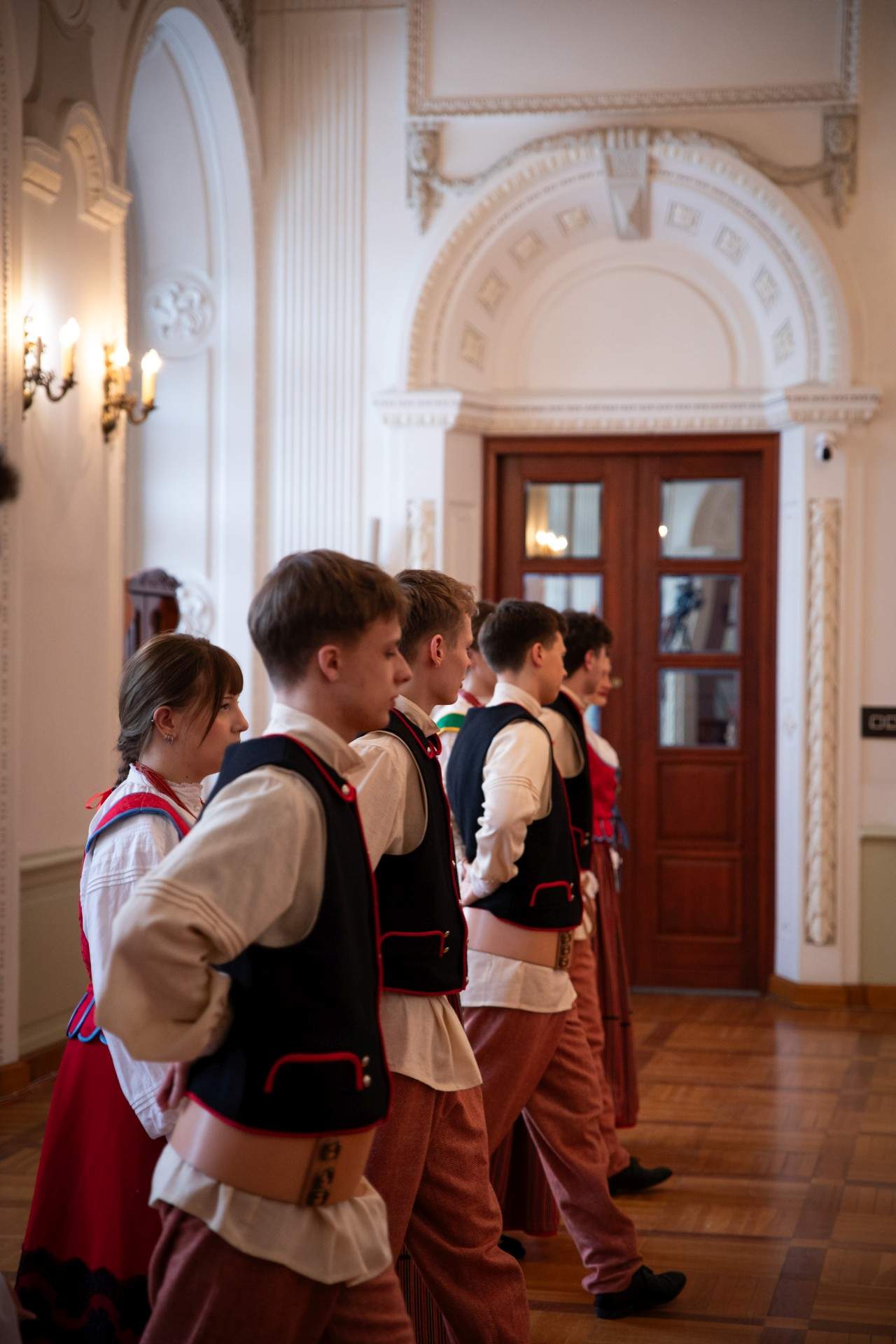 Polonez w sali rycerskiej