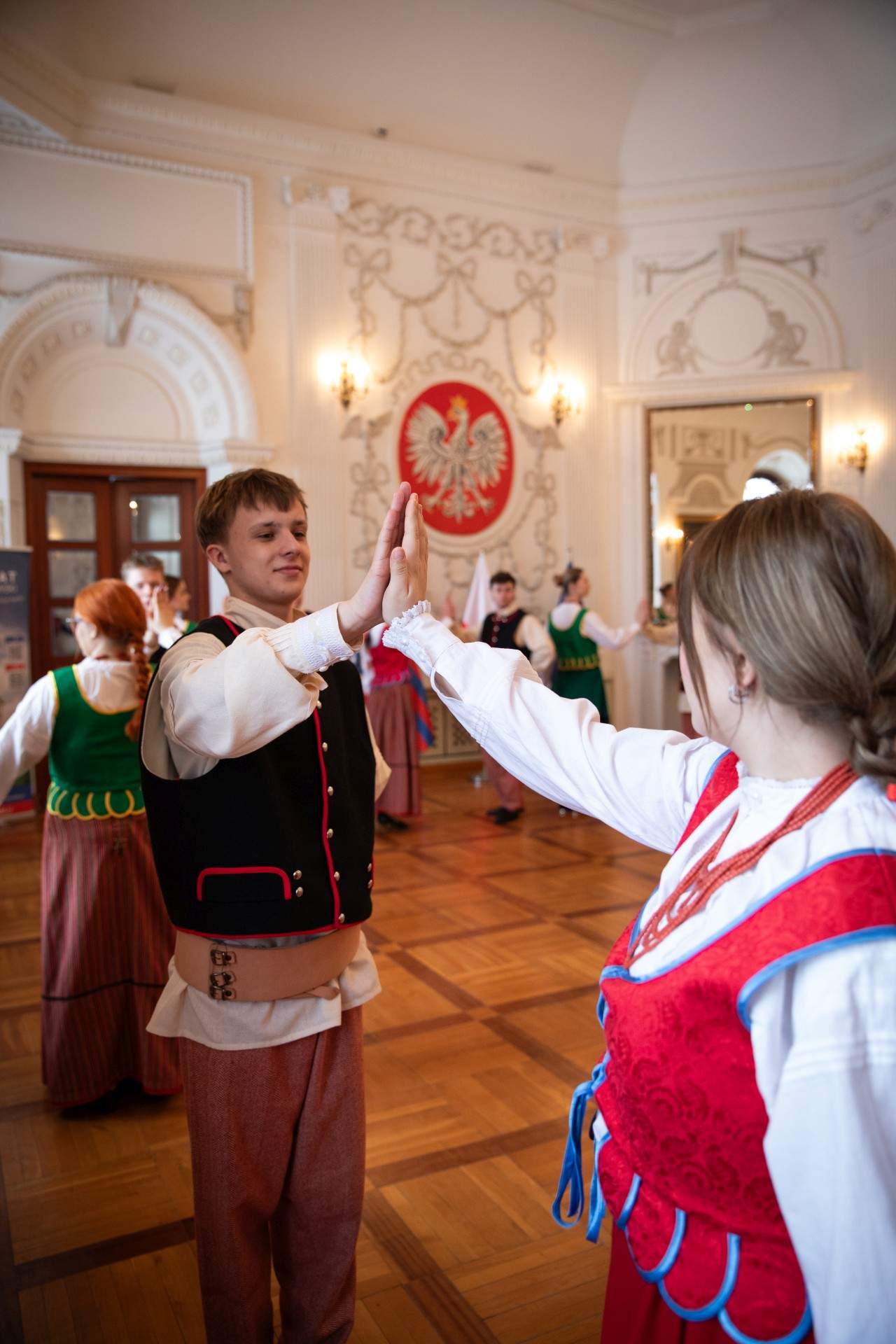 Polonez w sali rycerskiej