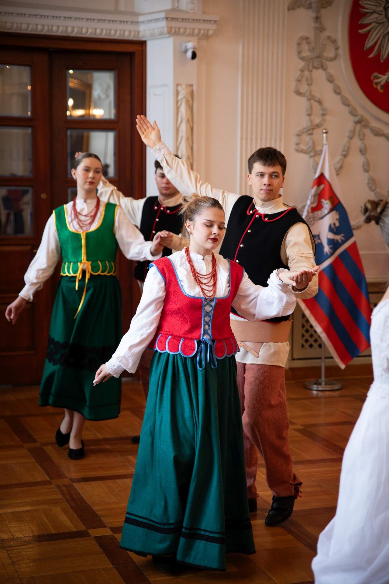 Polonez w sali rycerskiej