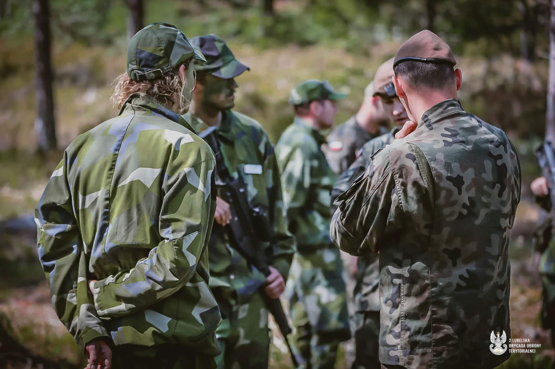 Oficerowie 2 LBOT z wizytą u szwedzkich partnerów
