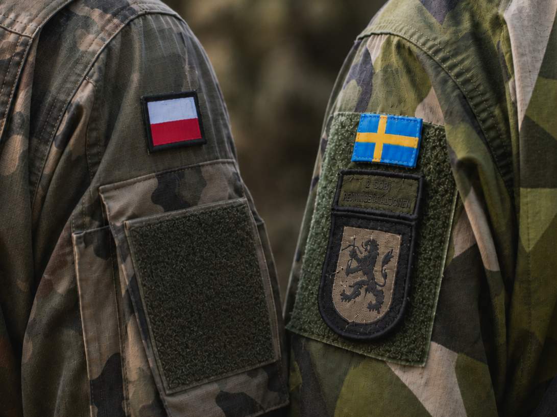 Oficerowie 2 LBOT z wizytą u szwedzkich partnerów