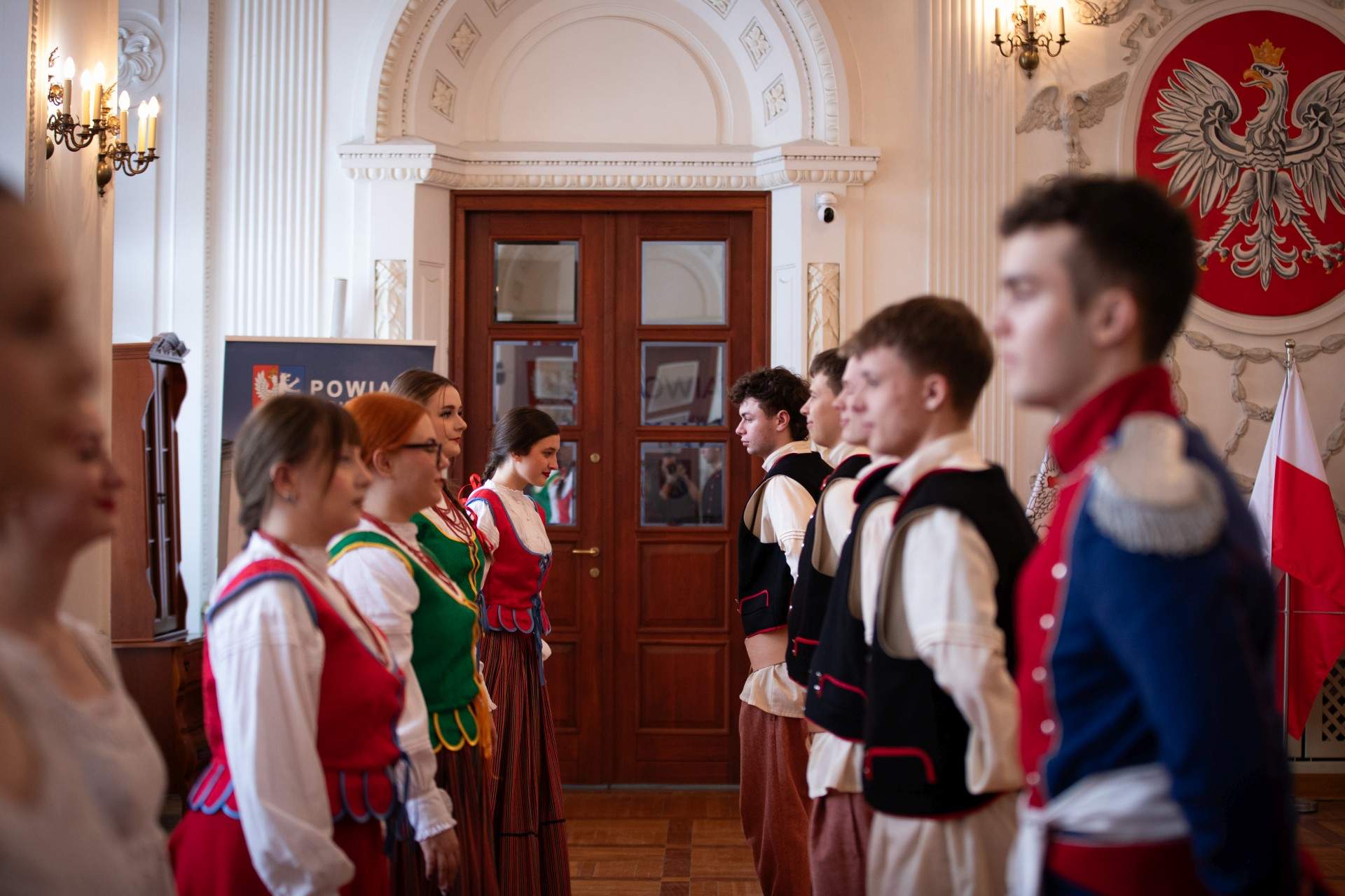 Polonez w sali rycerskiej