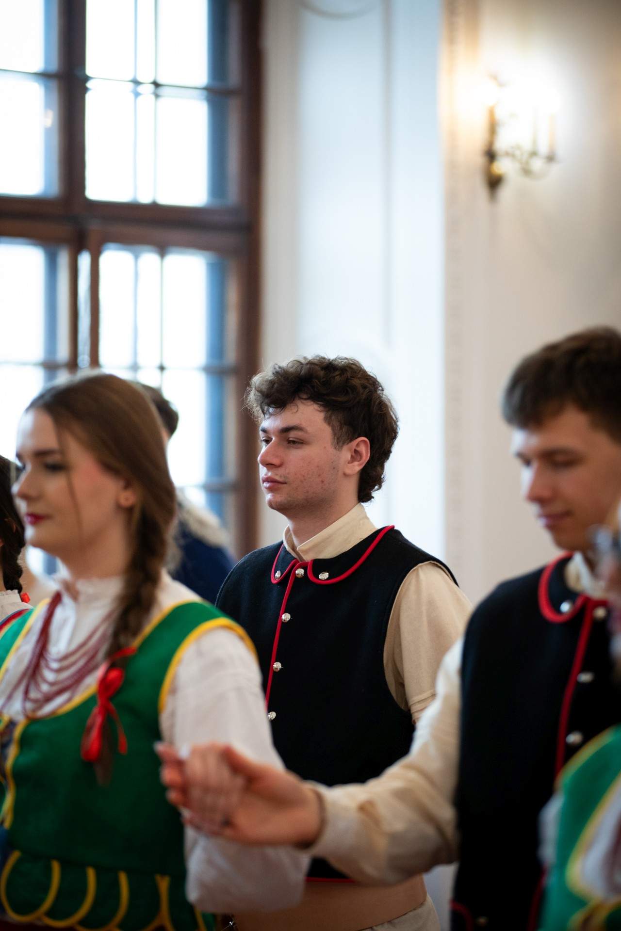 Polonez w sali rycerskiej