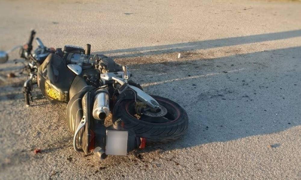 Ranny motocyklista