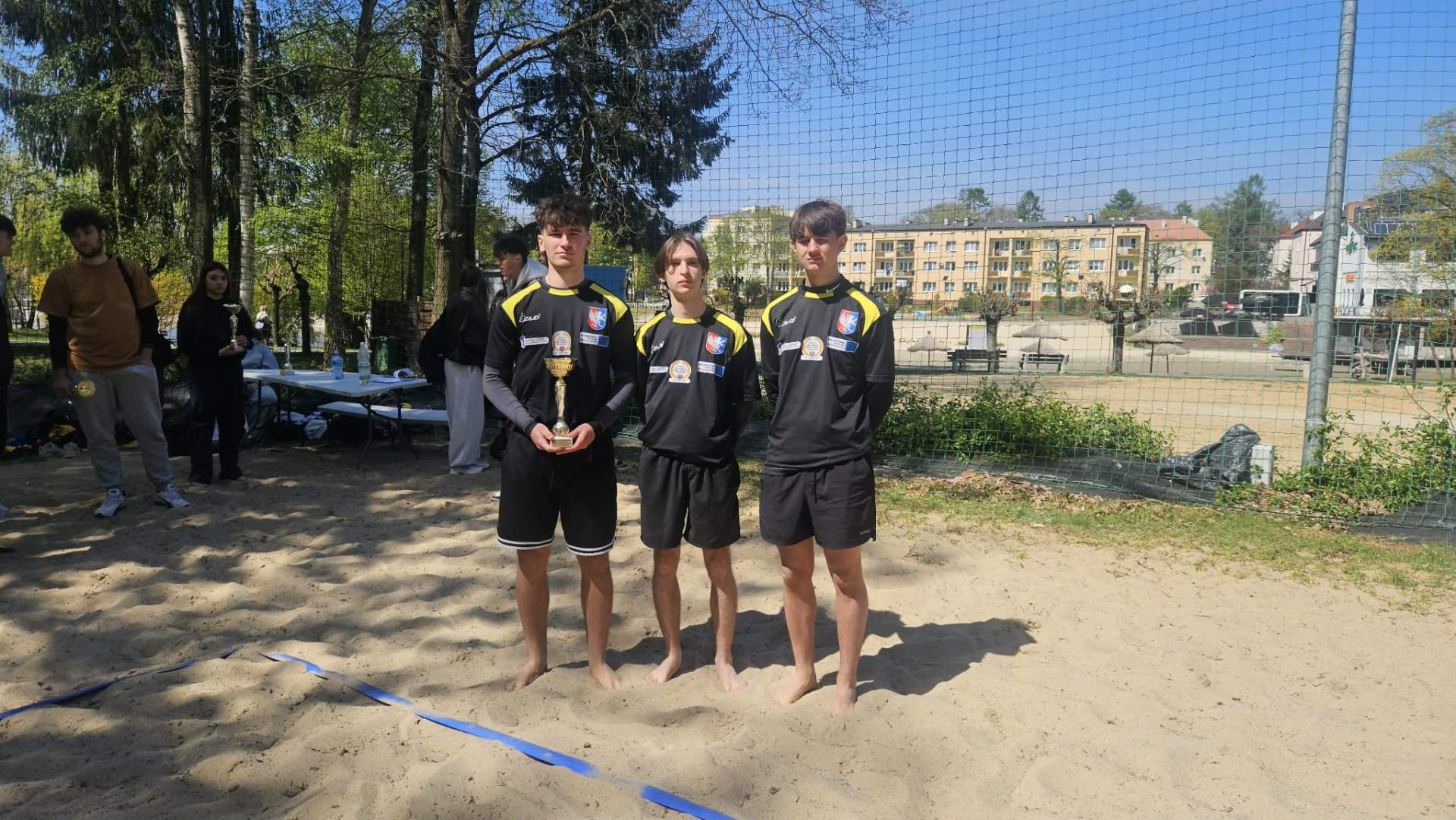 Siatkarze plażowi z ZS nr 2