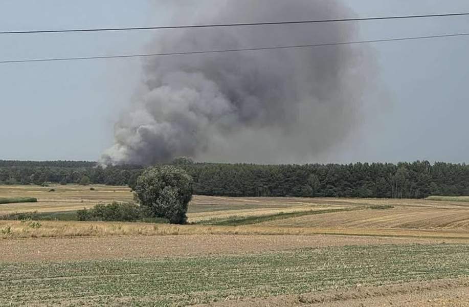 Pożar w Sułoszynie