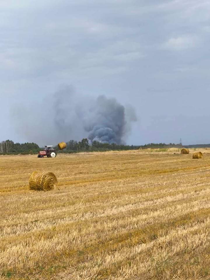 Pożar w Sułoszynie