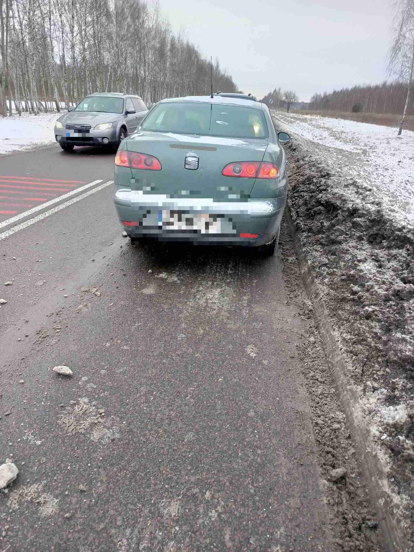 Uszkodzone zawieszenie