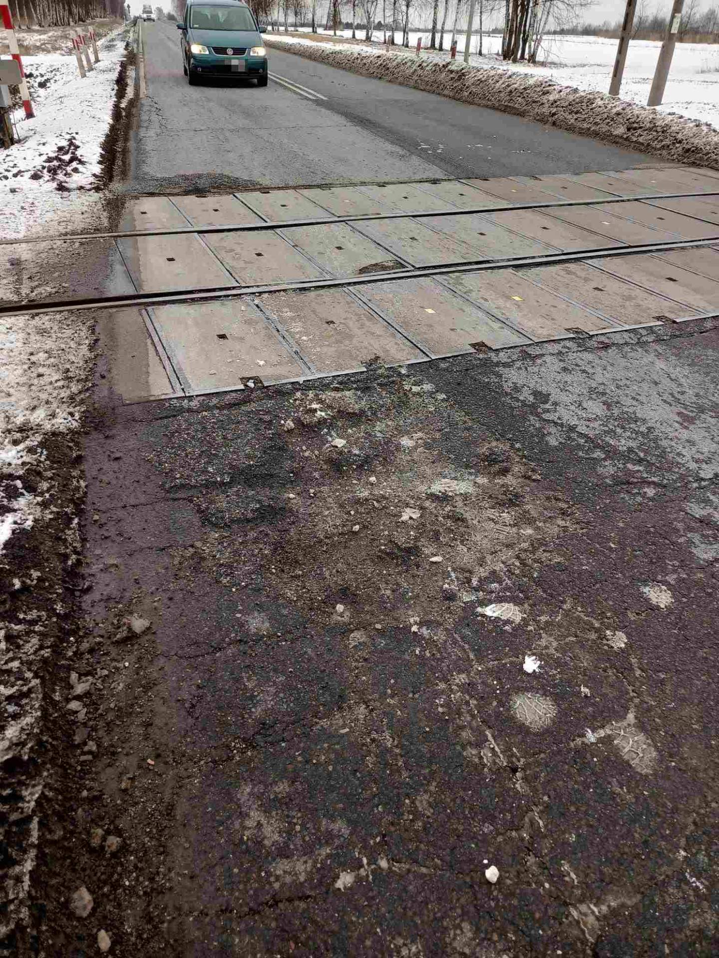 Uszkodzone zawieszenie