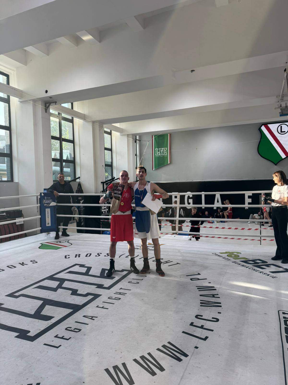 Zawodnicy LASW na Warsaw Boxing Cup