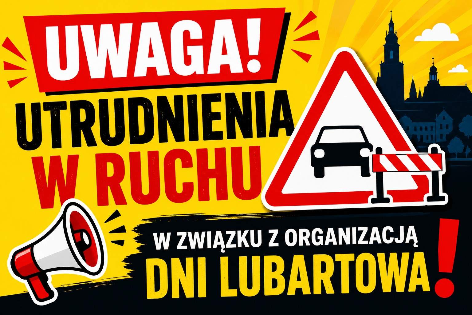 Utrudnienia w ruchu