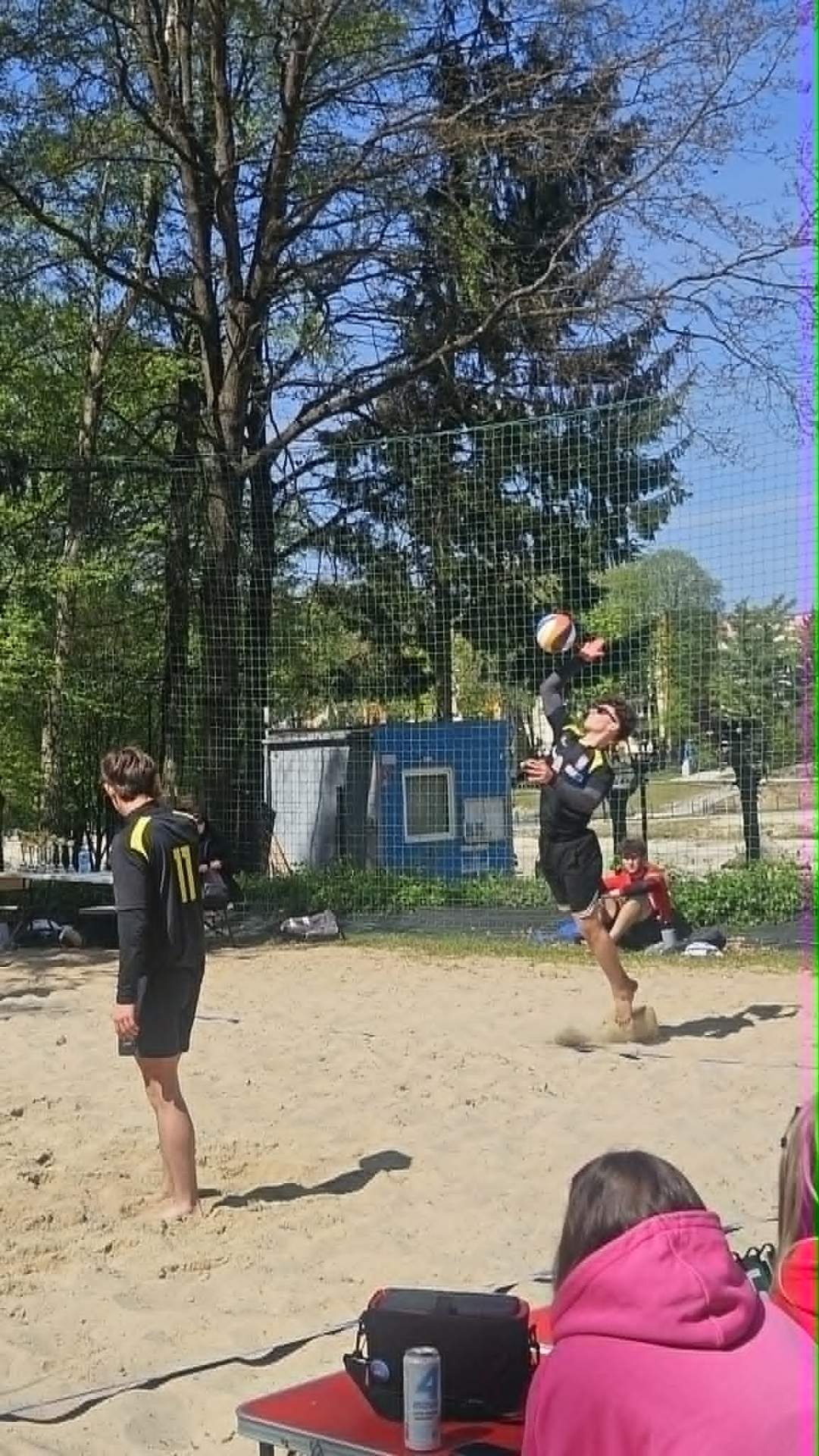 Siatkarze plażowi z ZS nr 2