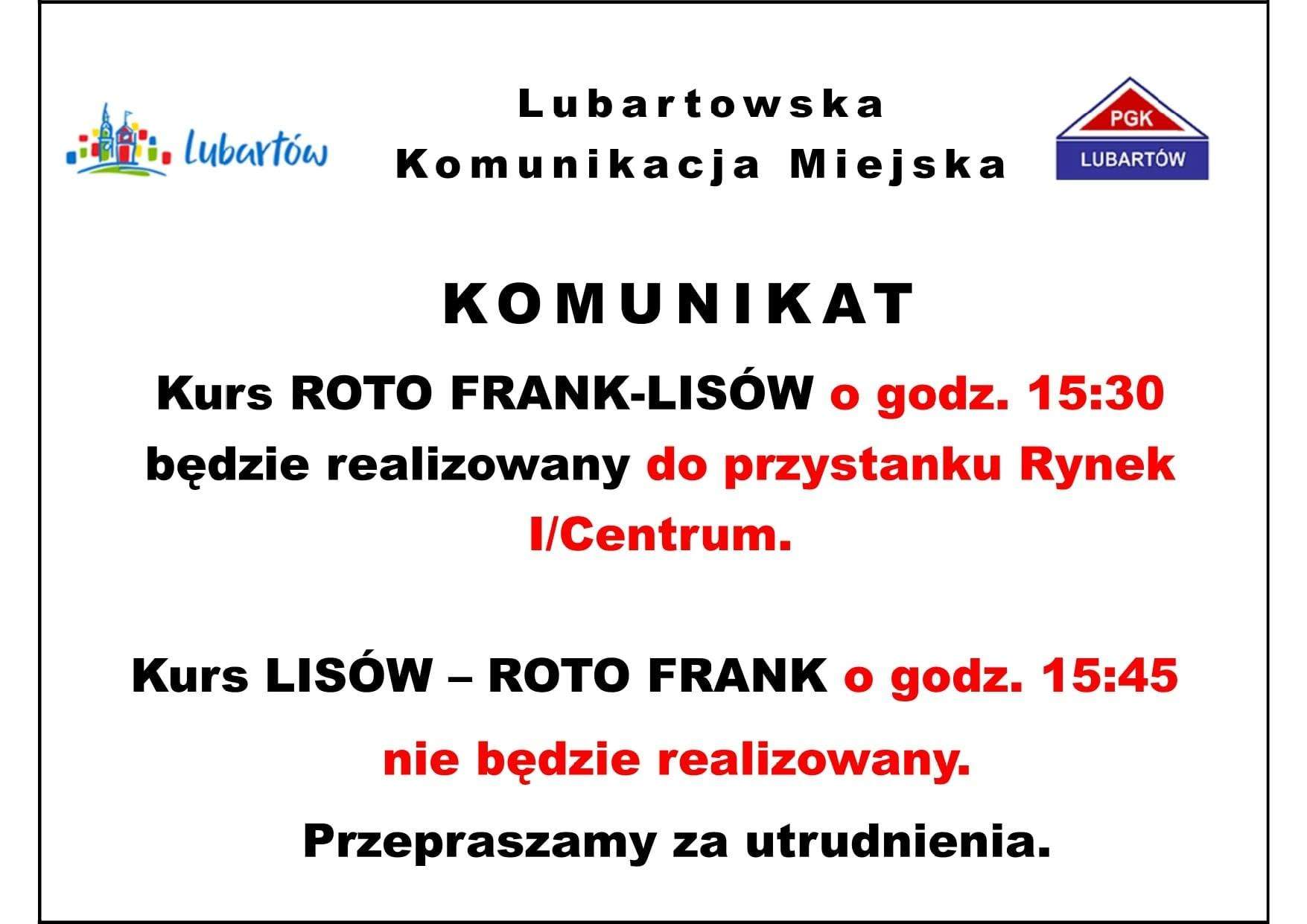 komunikaty